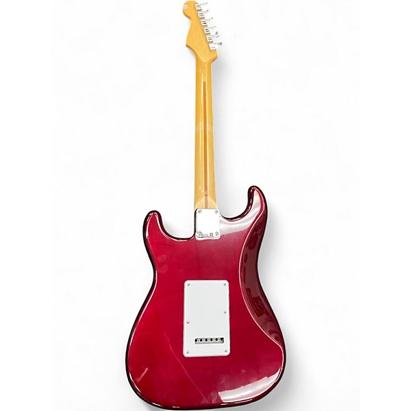 Used 2006 Fender Standard Stratocaster Midnight Wine Solid Body Electric Guitar