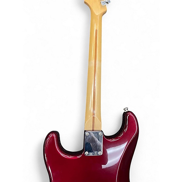 Used 2006 Fender Standard Stratocaster Midnight Wine Solid Body Electric Guitar