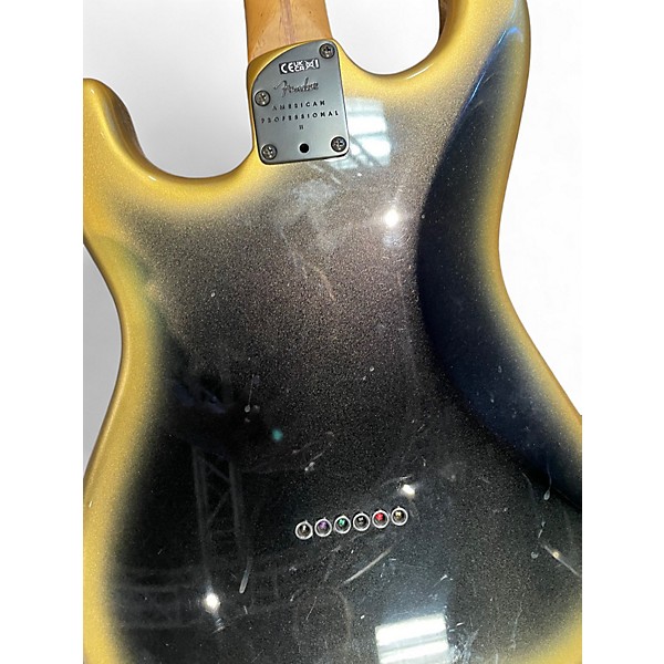 Used Fender American Professional II Anniversary Stratocaster HSS HT Eclipse Solar Flare Solid Body Electric Guitar