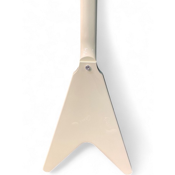 Used 2025 Gibson Flying V 70s Classic White Solid Body Electric Guitar