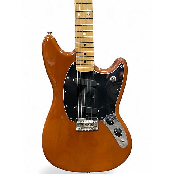 Used Fender Modern Player Mustang Walnut Solid Body Electric Guitar