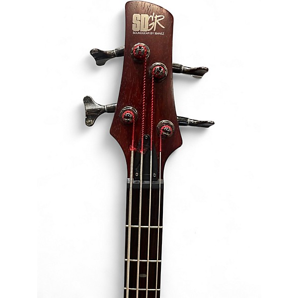 Used Ibanez SR500 Brown Mahogany Electric Bass Guitar