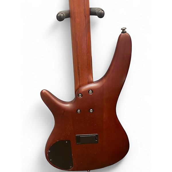 Used Ibanez SR500 Brown Mahogany Electric Bass Guitar