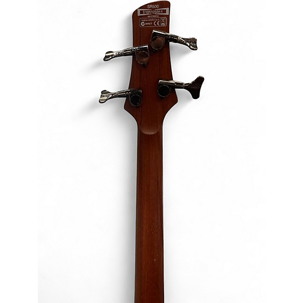 Used Ibanez SR500 Brown Mahogany Electric Bass Guitar