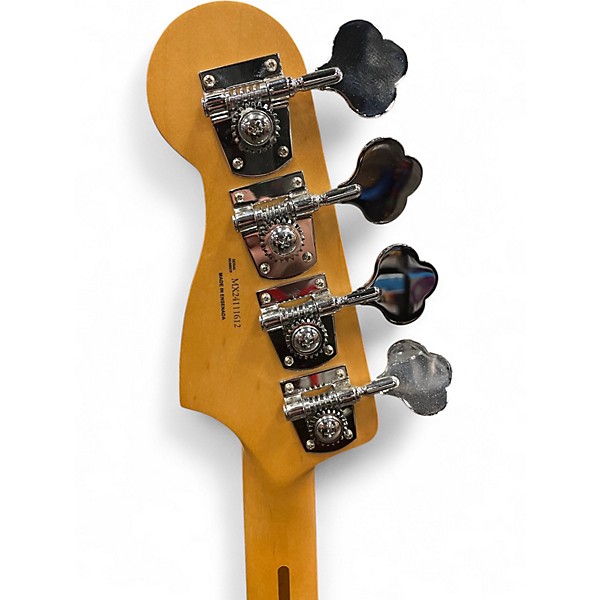 Used Fender Deluxe PJ Bass dark blue Electric Bass Guitar