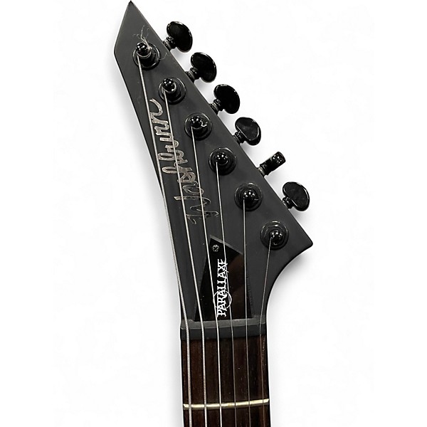 Used Washburn Parallaxe Black Solid Body Electric Guitar