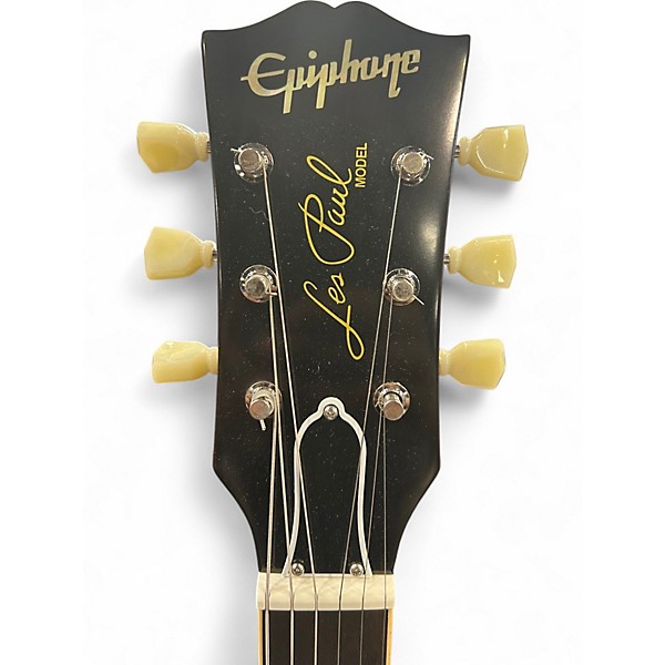 Used Epiphone Les Paul Custom Tobacco Solid Body Electric Guitar