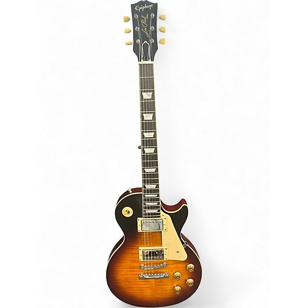 Used Epiphone Les Paul Custom Tobacco Solid Body Electric Guitar