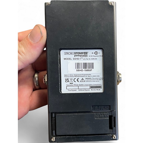 Used Peterson SSHD-1 Tuner Pedal