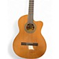 Used Lucero LC235SCE Antique Natural Classical Acoustic Electric Guitar