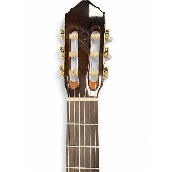 Used Lucero LC235SCE Antique Natural Classical Acoustic Electric Guitar