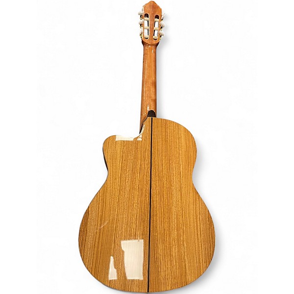 Used Lucero LC235SCE Antique Natural Classical Acoustic Electric Guitar