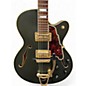 Used D'Angelico DLX-175 Green Hollow Body Electric Guitar