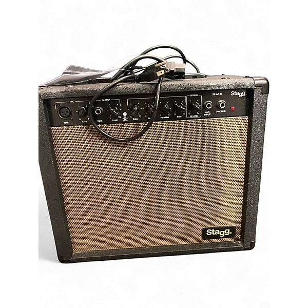 Used Stagg 20 AA R Acoustic Guitar Combo Amp