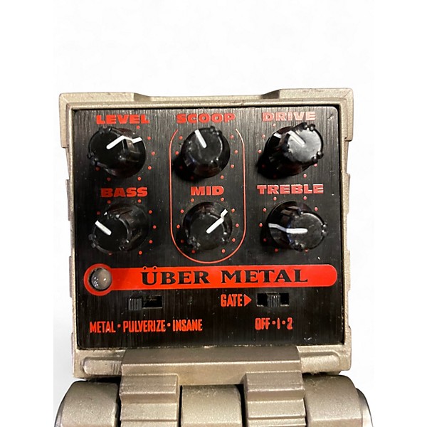 Used Line 6 Tonecore Uber Metal Heavy Distortion Effect Pedal
