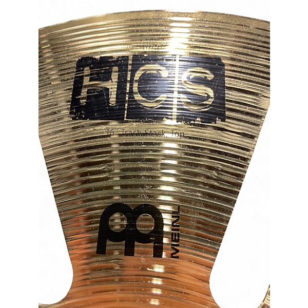 Used MEINL 16in HCS TRASH STACK Cymbal