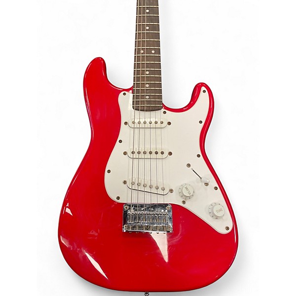Used Squier Mini Affinity Stratocaster Dakota Red Electric Guitar