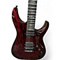 Used Schecter Guitar Research C1 SILVER MOUNTAIN BLOOD MOON Solid Body Electric Guitar