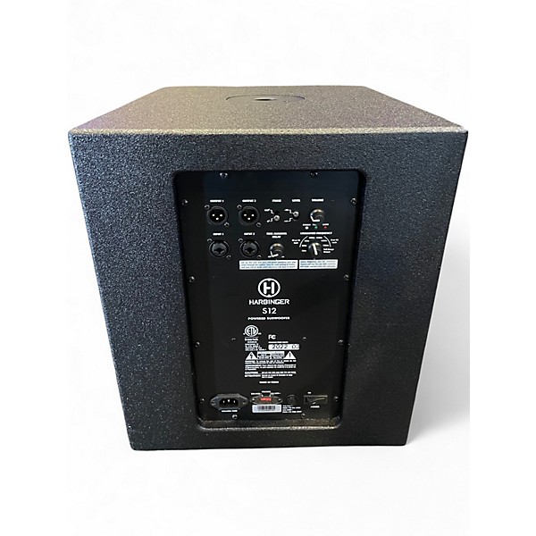 Used Harbinger S12 Powered Subwoofer