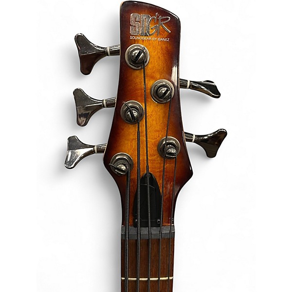 Used Ibanez SR405 5 String BURST Electric Bass Guitar