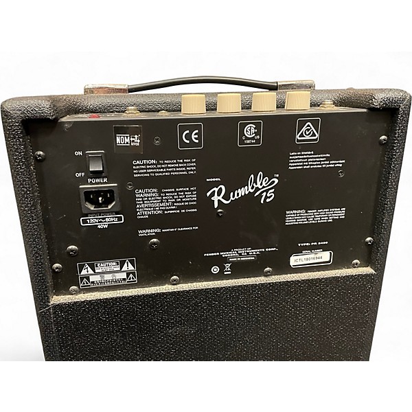 Used Fender Rumble 15 15W 1X8 Bass Combo Amp