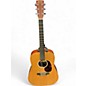 Used Martin CUSTOM X SERIES Natural Acoustic Electric Guitar thumbnail