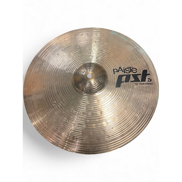 Used Paiste 18in PST5 CRASH Cymbal