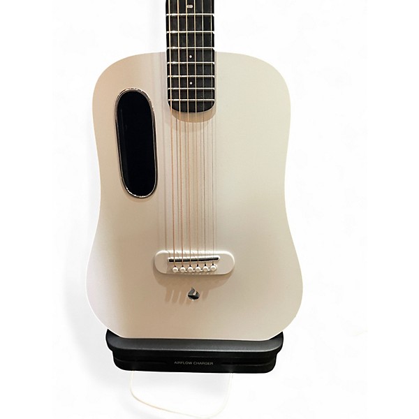 Used LAVA MUSIC LAVA ME PLAY Arctic White Acoustic Electric Guitar