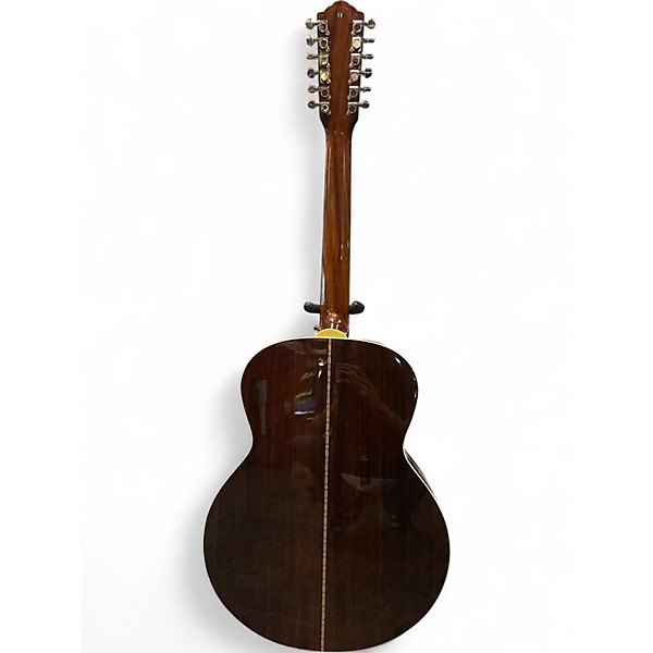 Used Guild F-1512E Natural 12 String Acoustic Electric Guitar