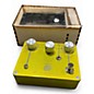 Used Spiral Electric YELLOW LM741 OVERDRIVE Effect Pedal thumbnail