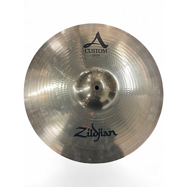Used Zildjian 18in A Custom Crash Cymbal