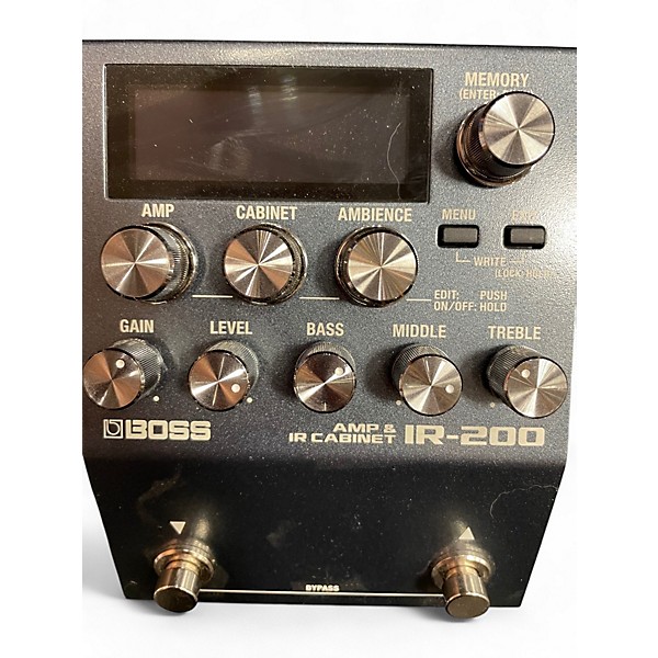 Used BOSS IR-200 Bass Effect Pedal