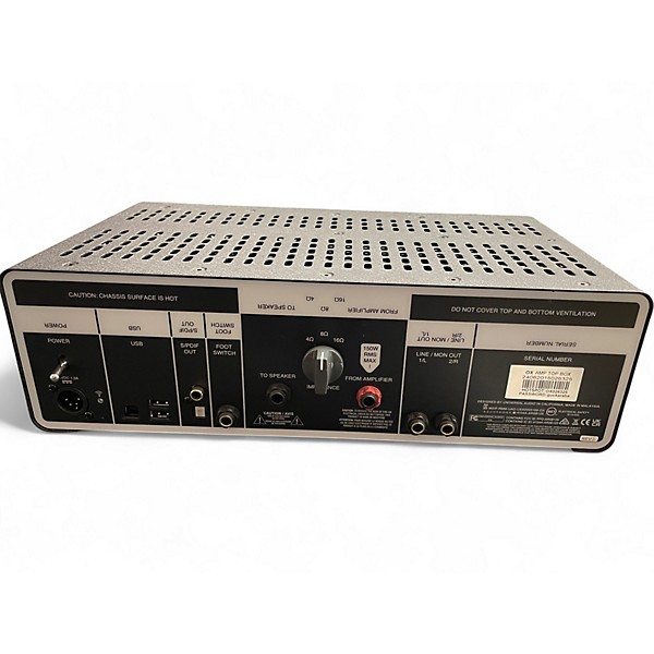 Used Universal Audio X Amp Top Box Guitar Recording System and Reactive Load Power Amp