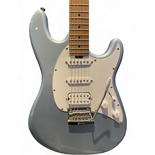 Used Sterling by Music Man Cutlass HSS Firemist Silver Solid Body Electric Guitar