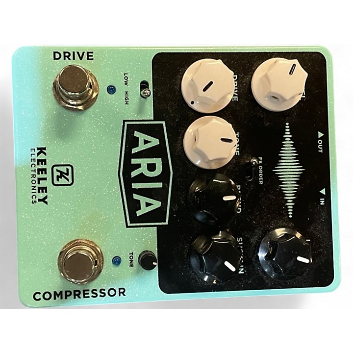 Used Keeley ARIA DRIVE/COMPRESSOR Effect Pedal | Guitar Center