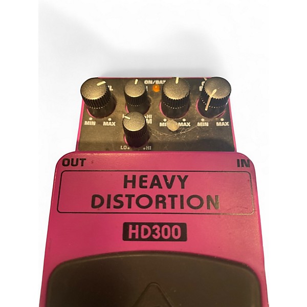 Used Behringer HD300 Heavy Distortion Effect Pedal