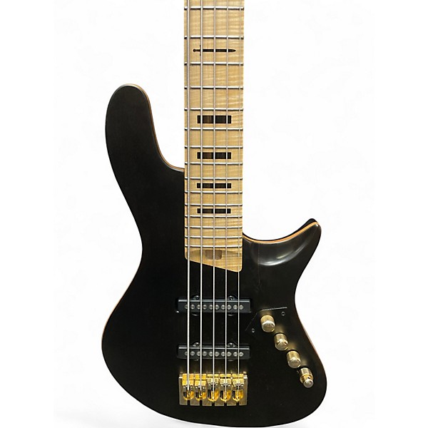 Used 2025 Warrior Isabella 62 American Handmade 2026 Dark Brown Natural Stain Electric Bass Guitar