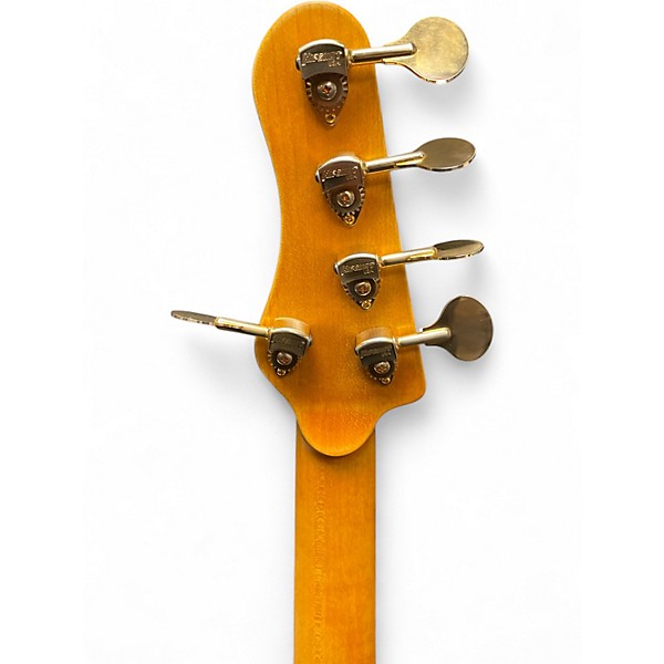 Used 2025 Warrior Isabella 62 American Handmade 2026 Dark Brown Natural Stain Electric Bass Guitar