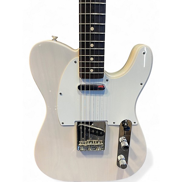 Used Fender Jimmy Page Mirror Telecaster White Blonde Solid Body Electric Guitar