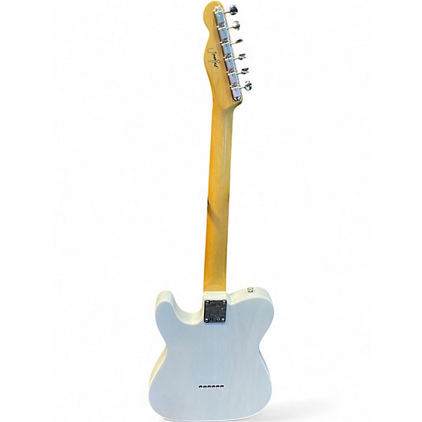 Used Fender Jimmy Page Mirror Telecaster White Blonde Solid Body Electric Guitar
