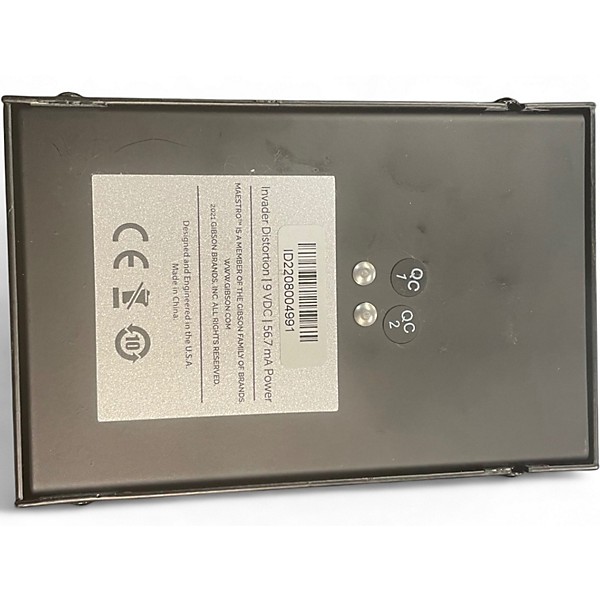 Used Maestro INVADER DISTORTION Effect Pedal