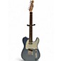 Used Squier Bullet Telecaster LIGHT METALLIC BLUE Solid Body Electric Guitar thumbnail