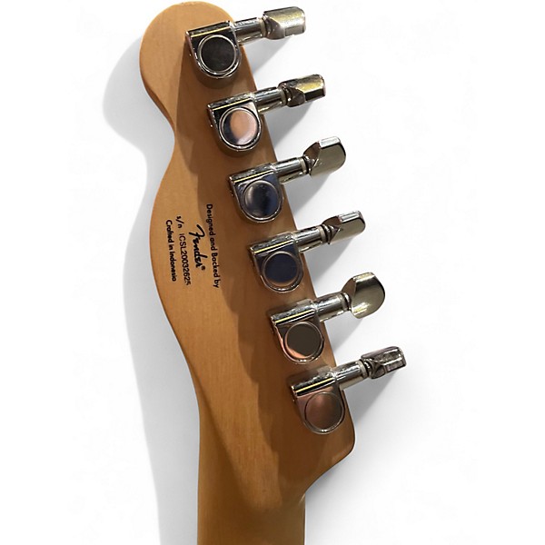 Used Squier Bullet Telecaster LIGHT METALLIC BLUE Solid Body Electric Guitar