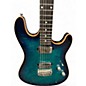 Used Ernie Ball Music Man SABRE Blue Burst Solid Body Electric Guitar