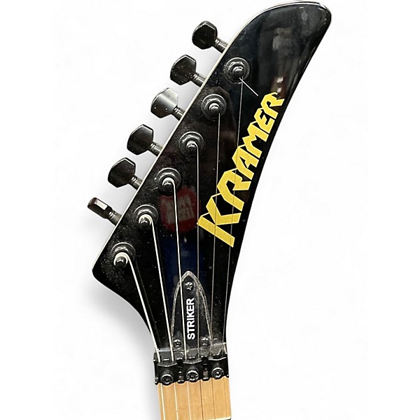 Used Kramer STRIKER Purple Solid Body Electric Guitar