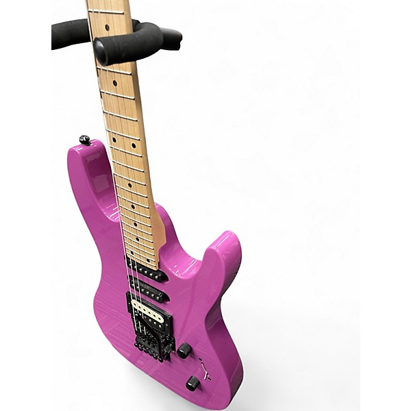 Used Kramer STRIKER Purple Solid Body Electric Guitar