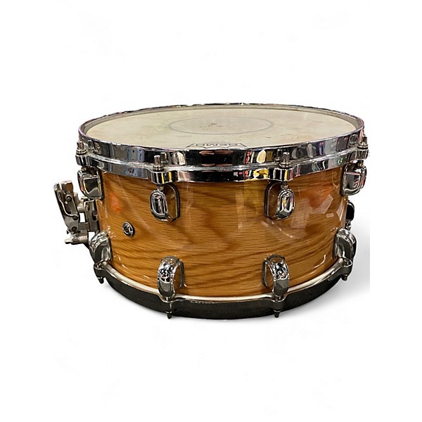 Used TAMA 14X7 Starclassic Bubinga Birch Snare Natural Drum