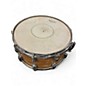 Used TAMA 14X7 Starclassic Bubinga Birch Snare Natural Drum
