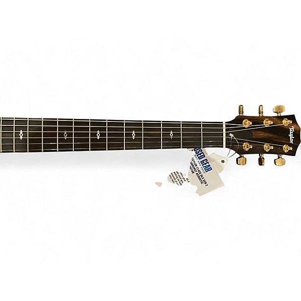 Used Taylor 214CE DLX SEB 2 Color Sunburst Acoustic Electric Guitar