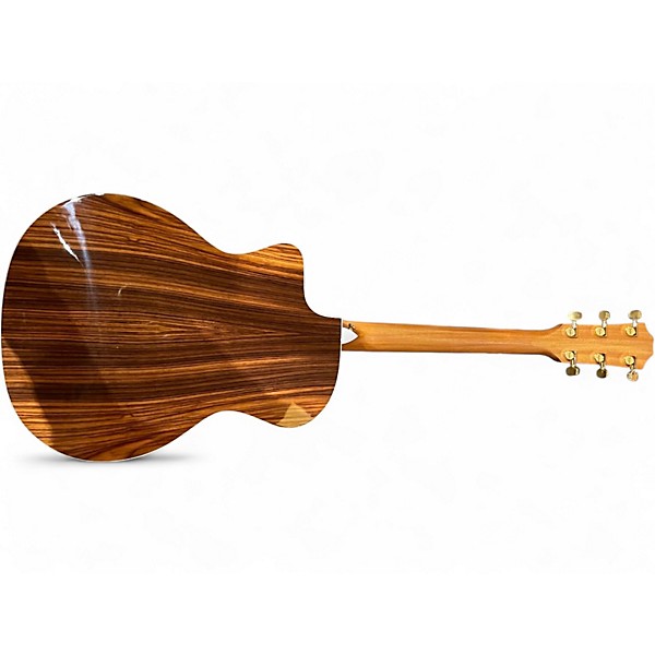 Used Taylor 214CE DLX SEB 2 Color Sunburst Acoustic Electric Guitar